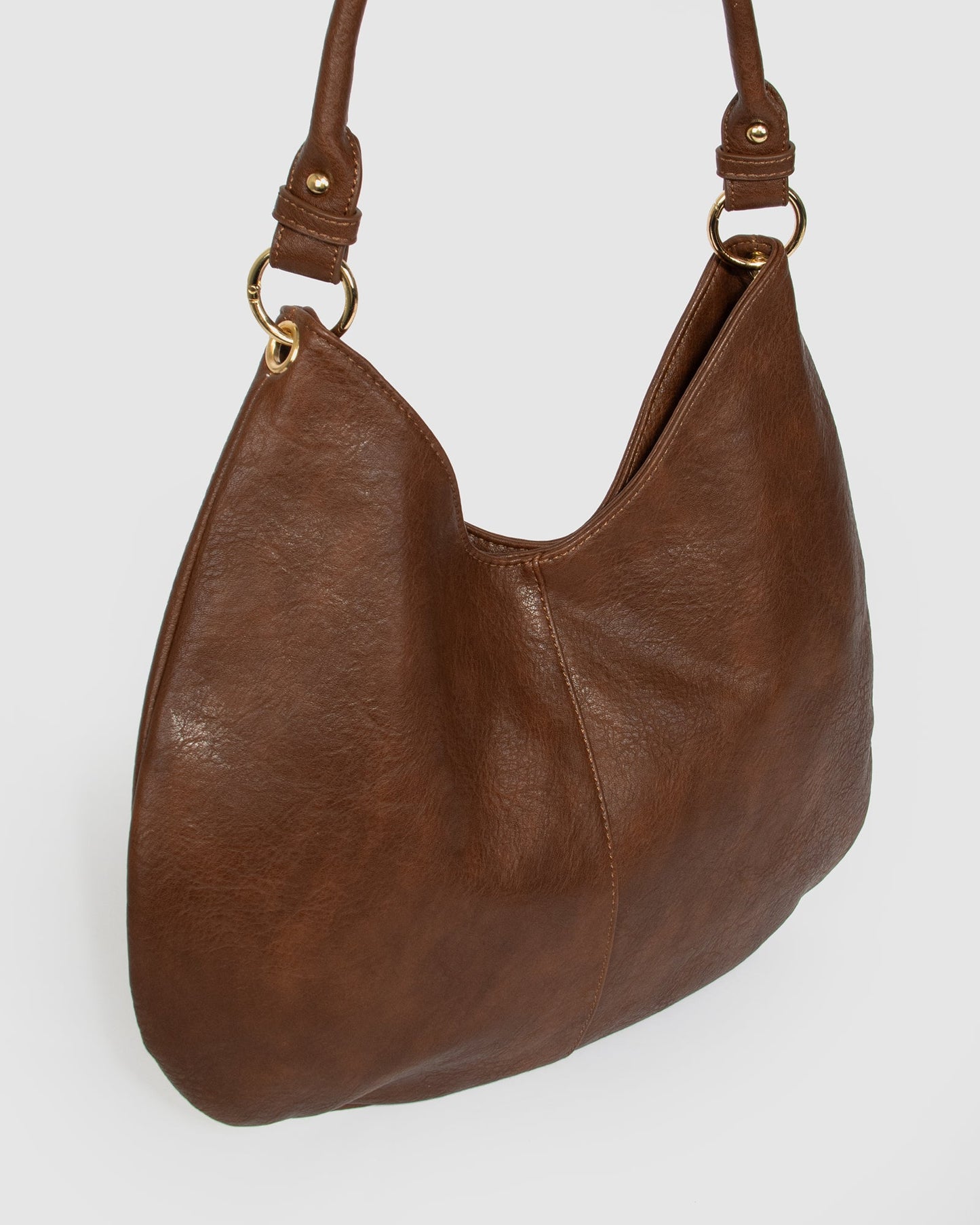 GROUP48 Chocolate Gisella Slouch Bag (Brown)