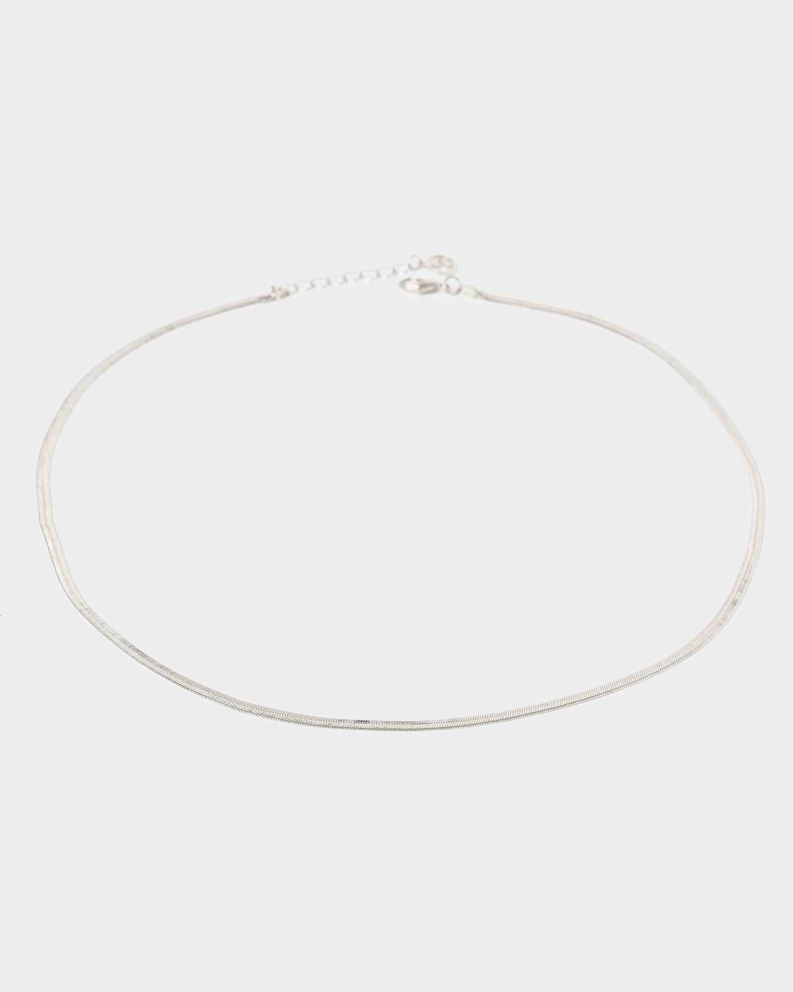 Image of Necklaces. Productname: Colette Silver Snake Chain Necklace in Silver colour by brand - Colette