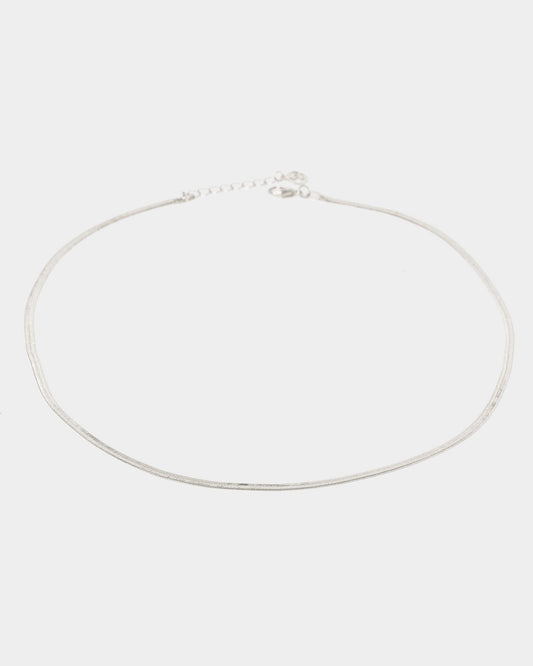 Image of Necklaces. Productname: Colette Silver Snake Chain Necklace in Silver colour by brand - Colette