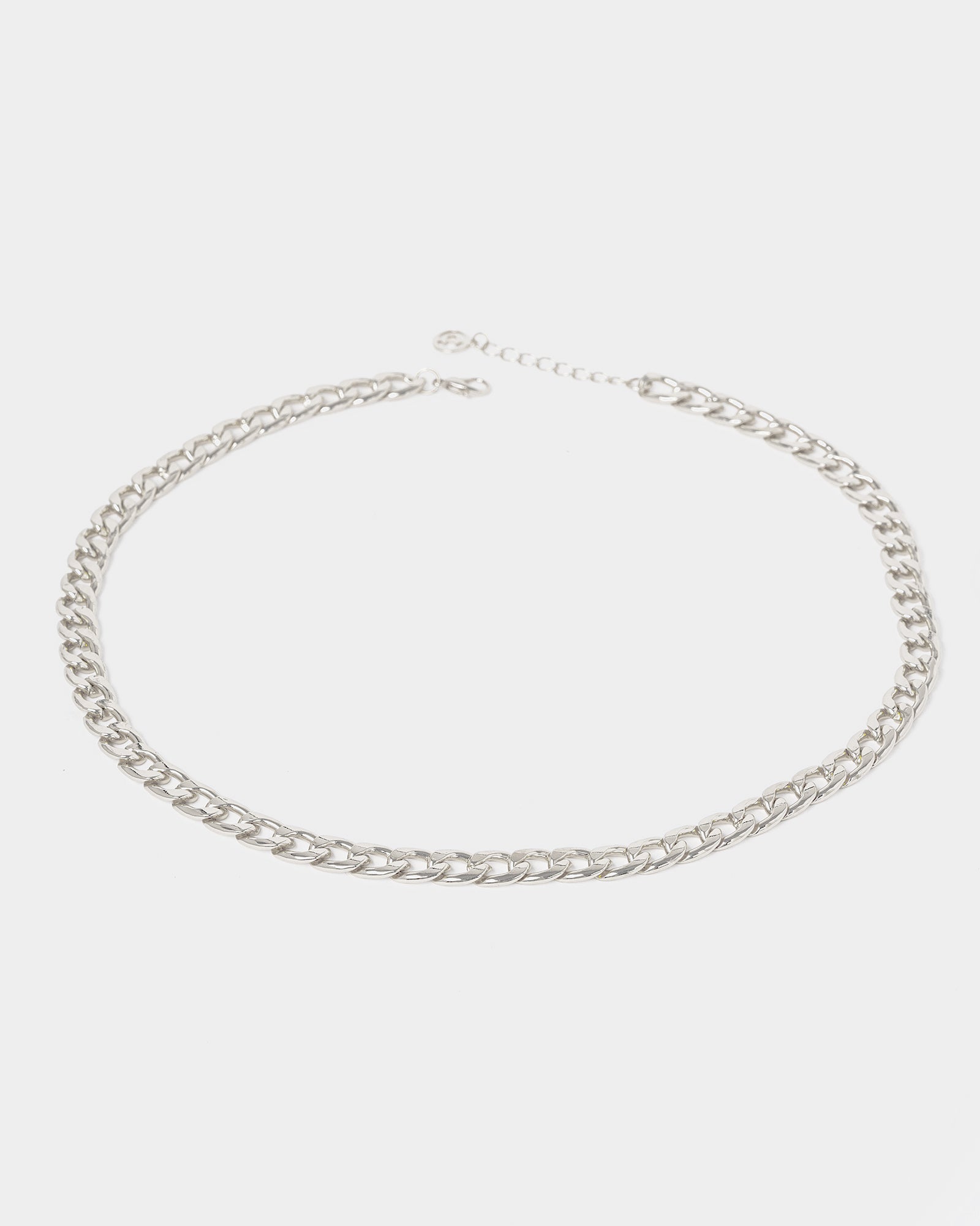 Image of Necklaces. Productname: Colette Silver Curb Chain Necklace in Silver colour by brand - Colette