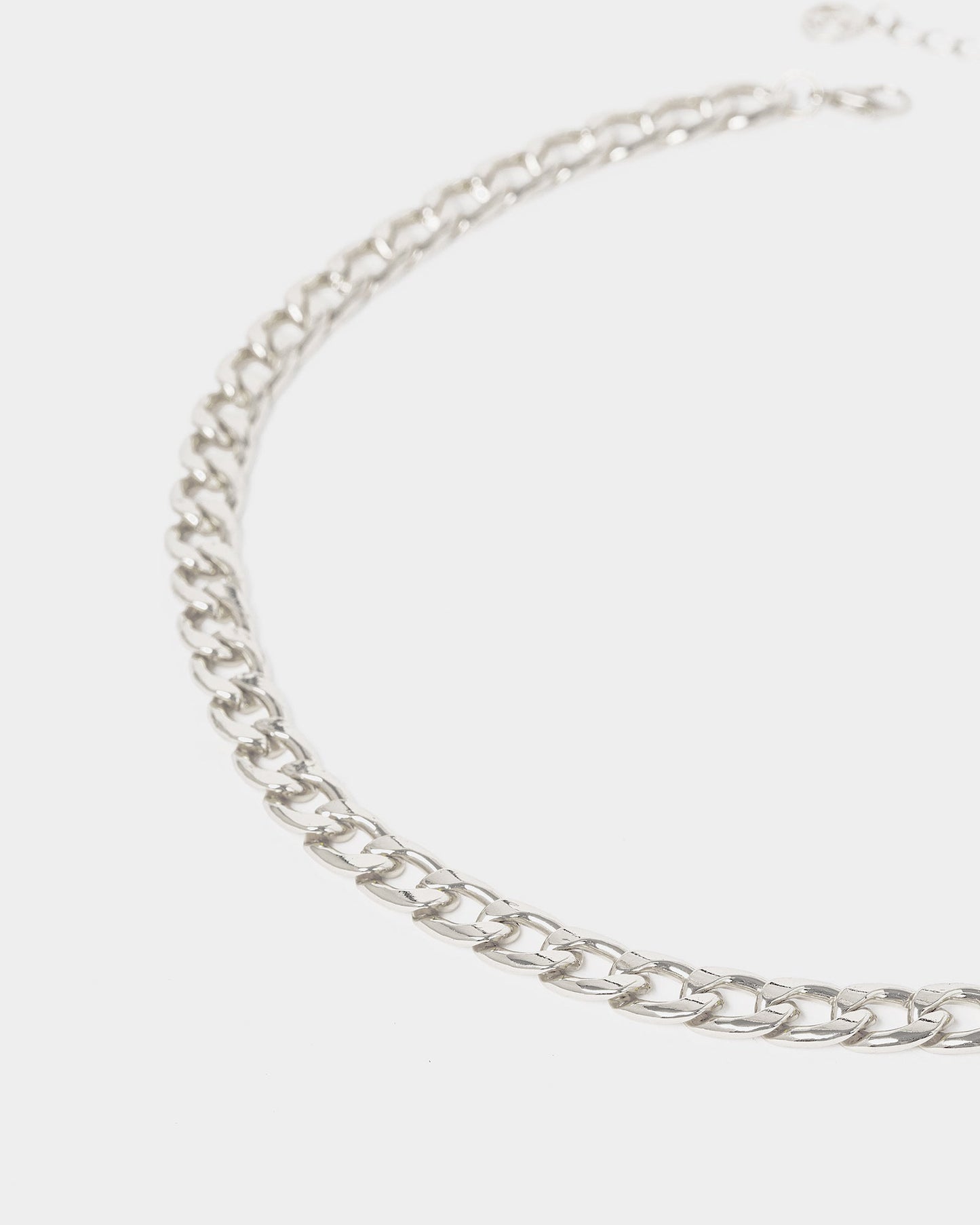 Colette by Colette Hayman Curb Chain Necklace (Silver)