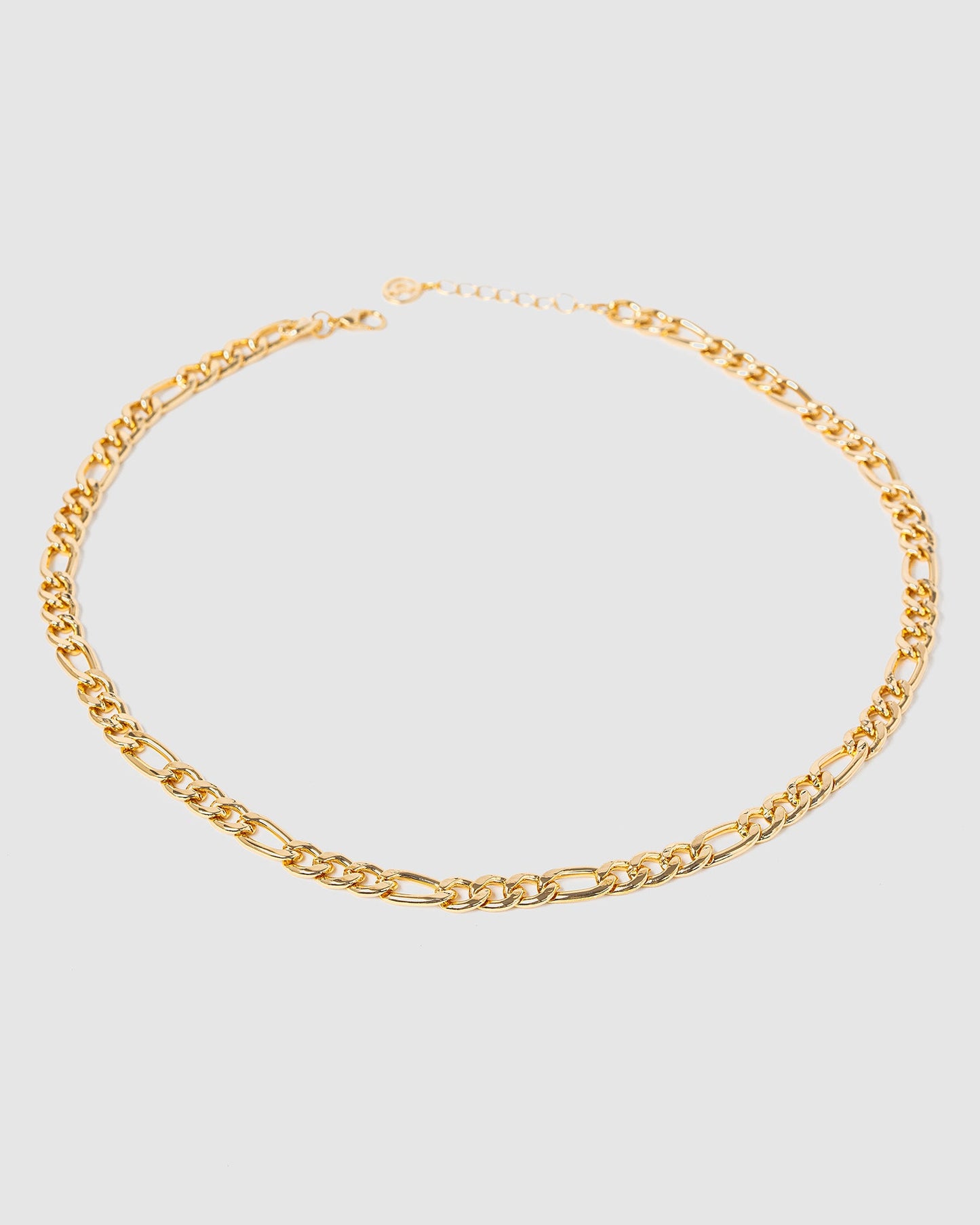 Image of Necklaces. Productname: Colette Gold Figaro Chain Necklace in Gold colour by brand - Colette