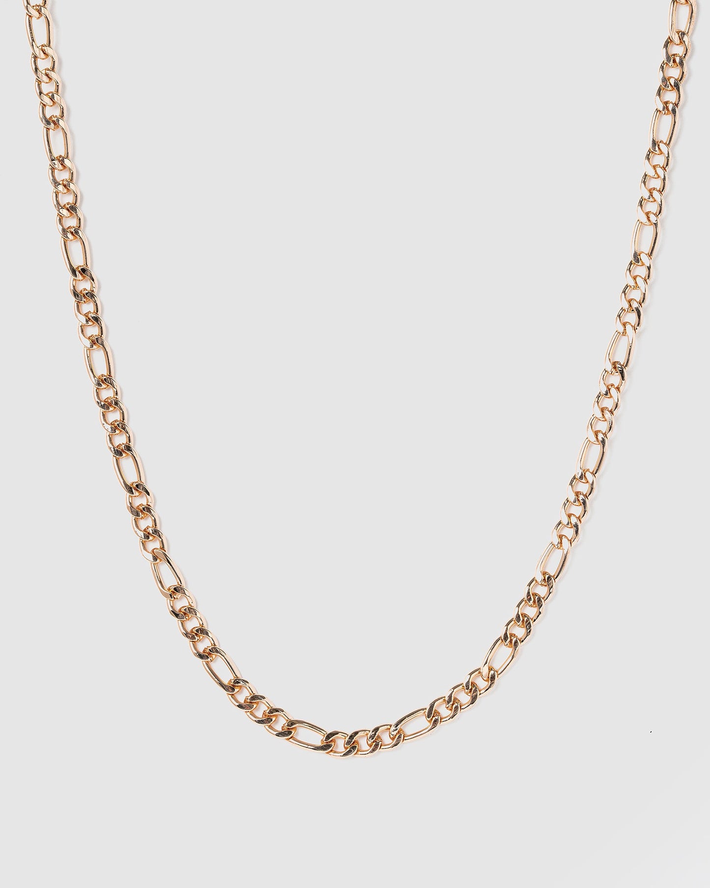 Colette by Colette Hayman Figaro Chain Necklace (Rose Gold)