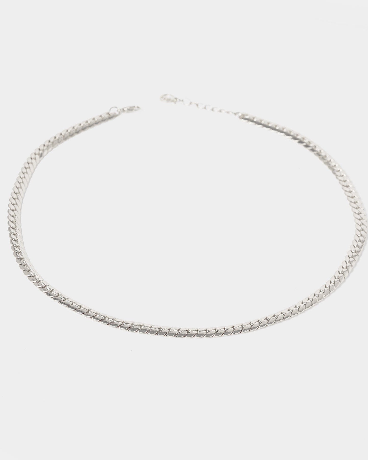 Image of Necklaces. Productname: Colette Silver Wheat Chain Necklace in Silver colour by brand - Colette