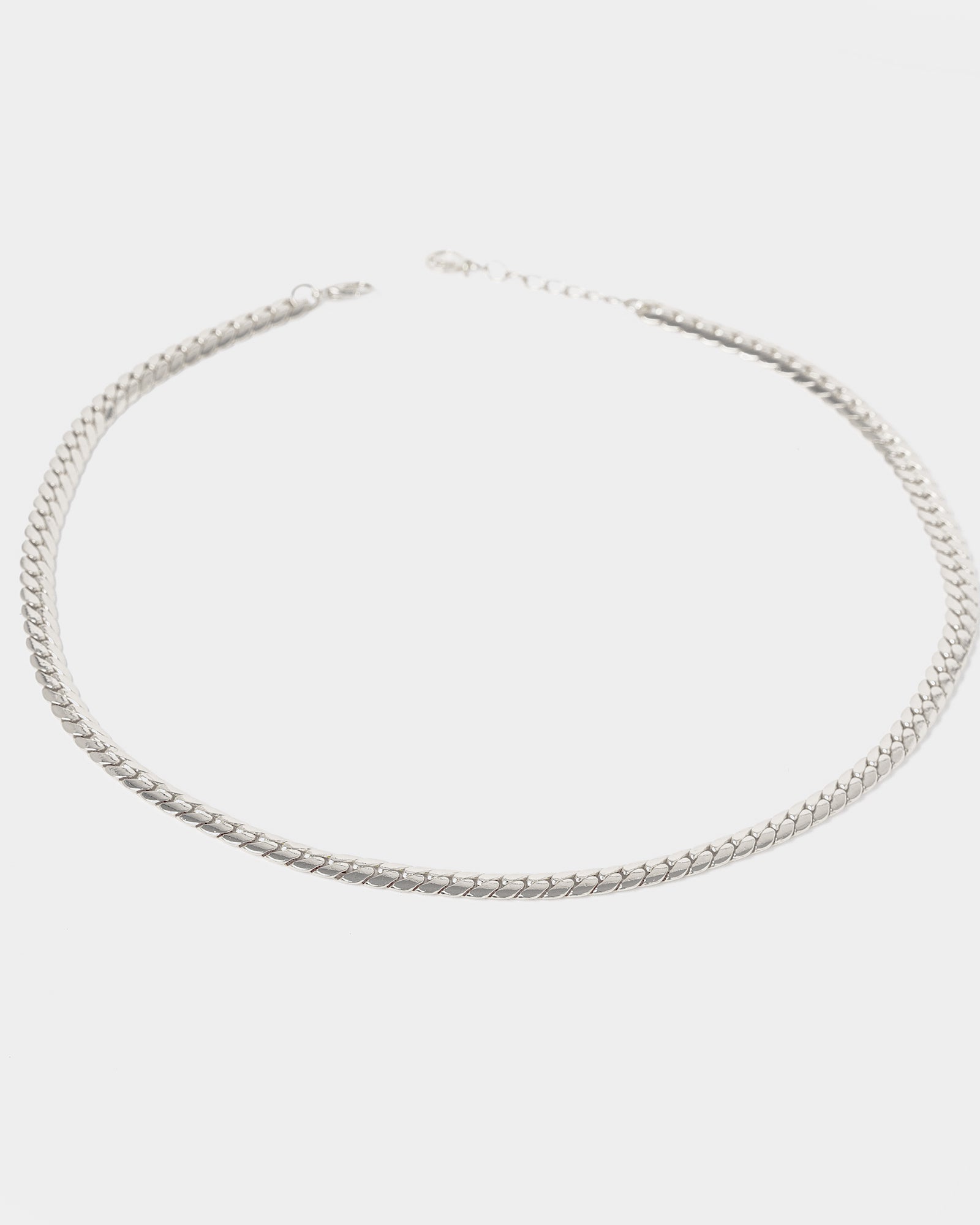 Image of Necklaces. Productname: Colette Silver Wheat Chain Necklace in Silver colour by brand - Colette