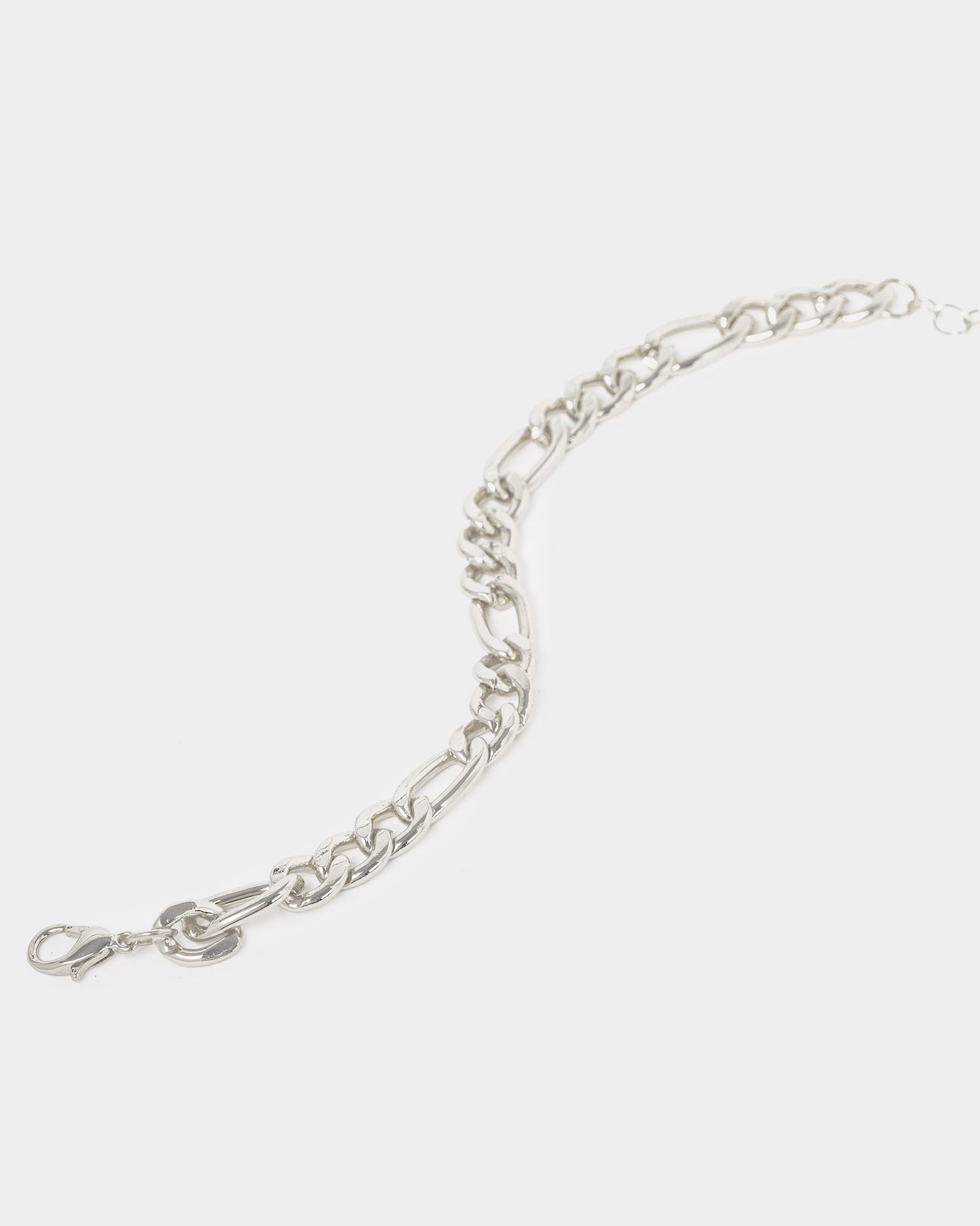 Image of Bracelets. Productname: Colette Silver Figaro Chain Bracelet in Silver colour by brand - Colette