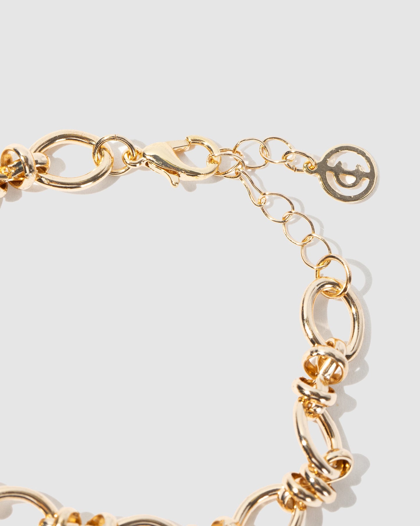 Colette by Colette Hayman Oval Linked Chain Bracelet (Gold)