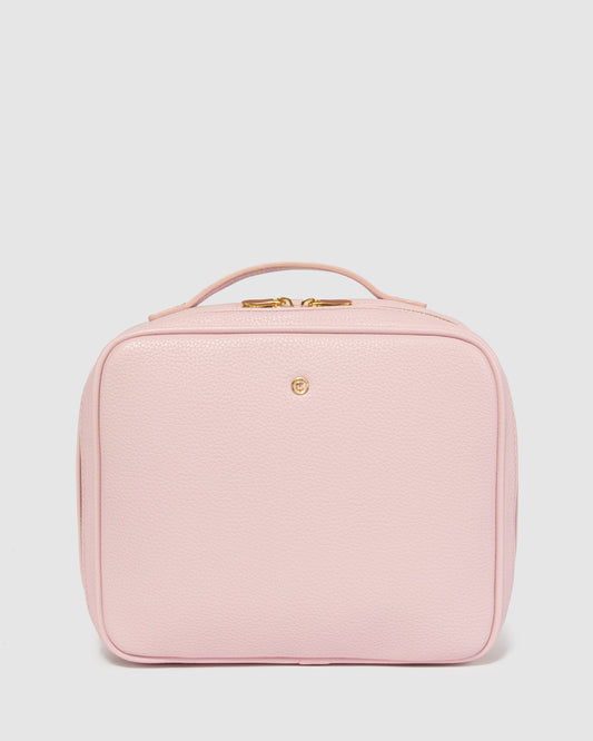 Colette Carmen Zip Around Cosmetic Case (Fondant)