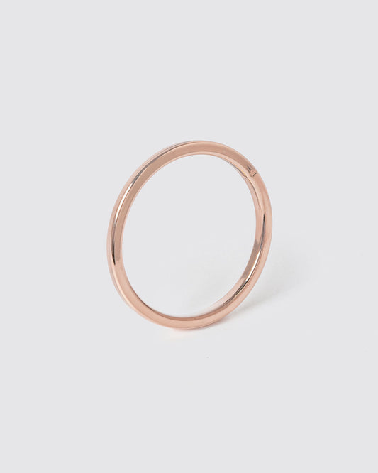 Colette Thin Metal Ring (Rose Gold)