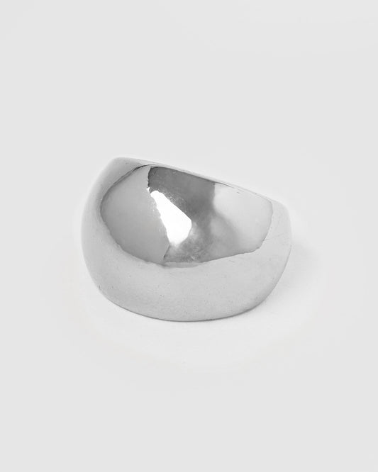 Image of Rings. Productname: Colette Silver Dome Ring in Silver colour by brand - Colette