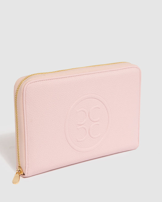 Image of Travel Wallets. Productname: Colette Fondant Suzanah Travel Wallet in Fondant colour by brand - Colette
