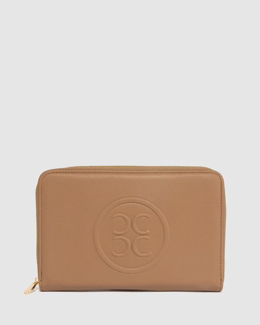 Colette Suzanah Travel Wallet (Caramel)