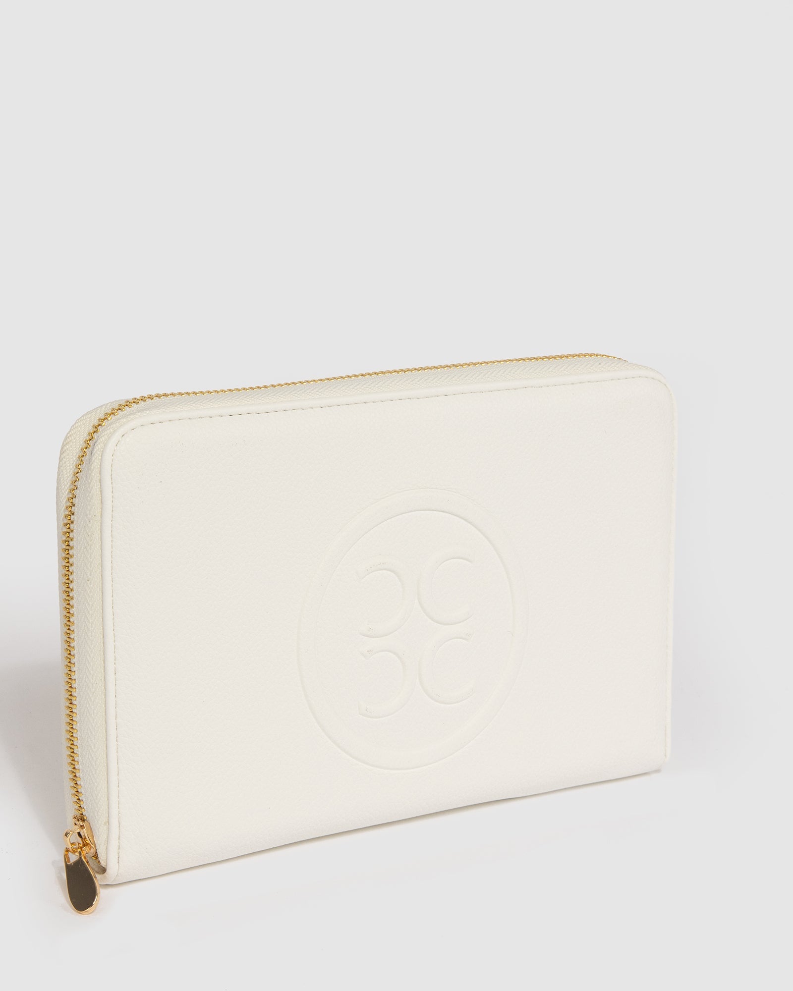 Image of Travel Wallets. Productname: Colette White Suzanah Travel Wallet in White colour by brand - Colette