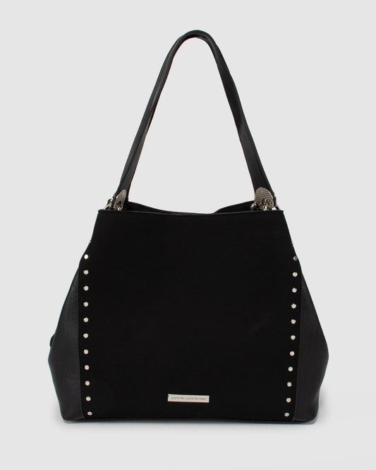 Colette Mary Stud Slouch (Black)