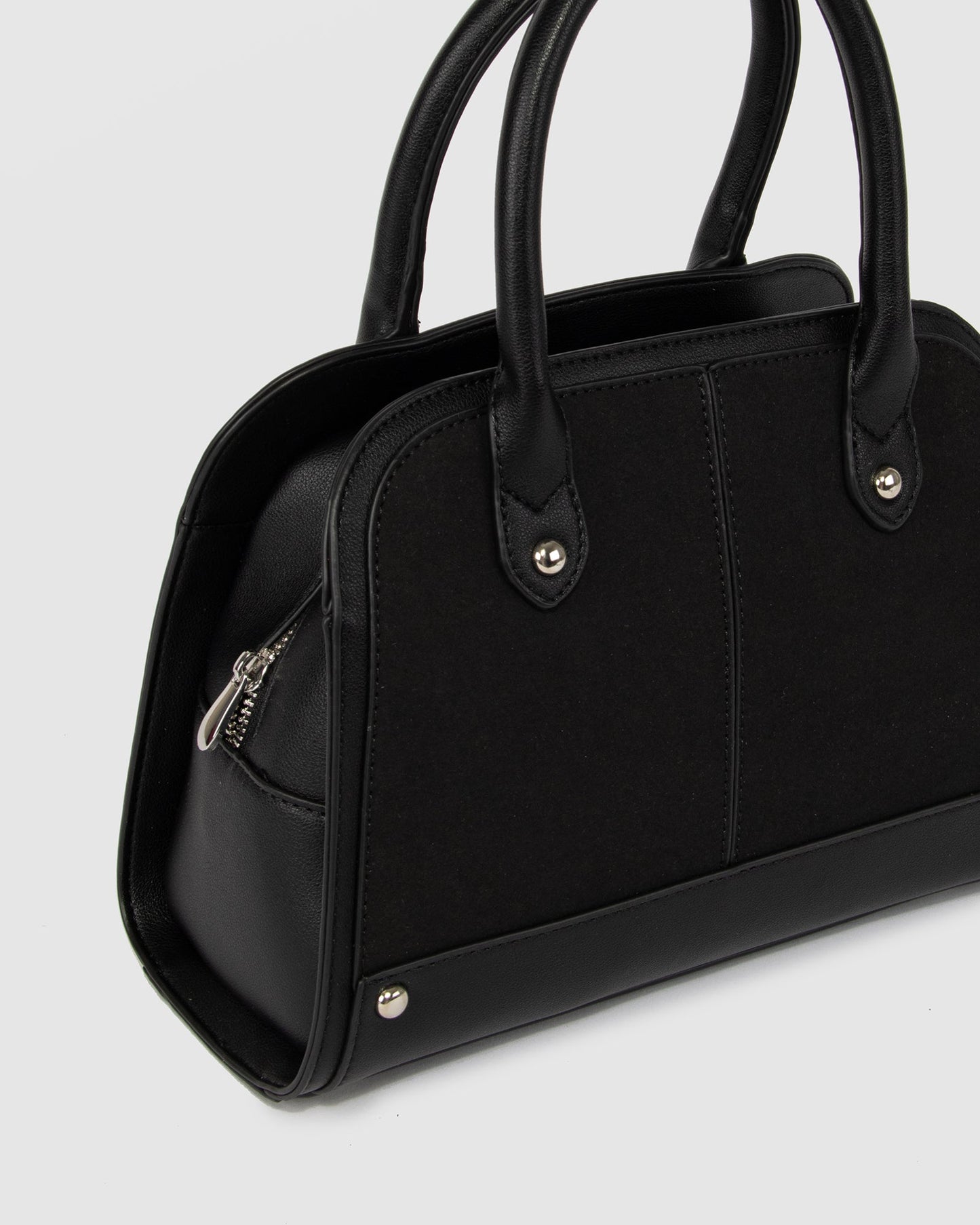 Colette by Colette Hayman Maisie Panel Stud Tote (Black)