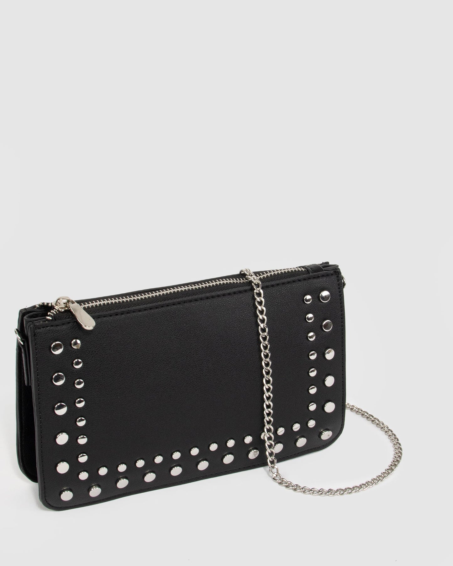 Colette by Colette Hayman Willow Stud Crossbody Bag (Black)