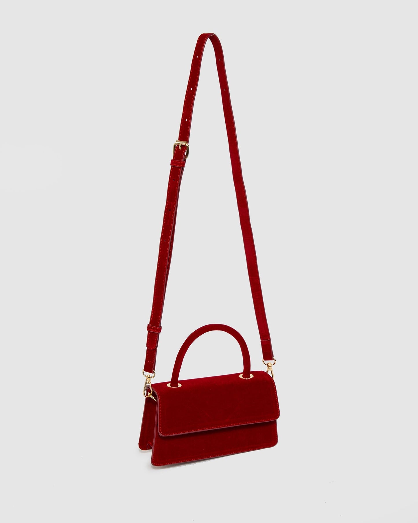 Colette by Colette Hayman Luna Flap Top Handle Bag (Red)