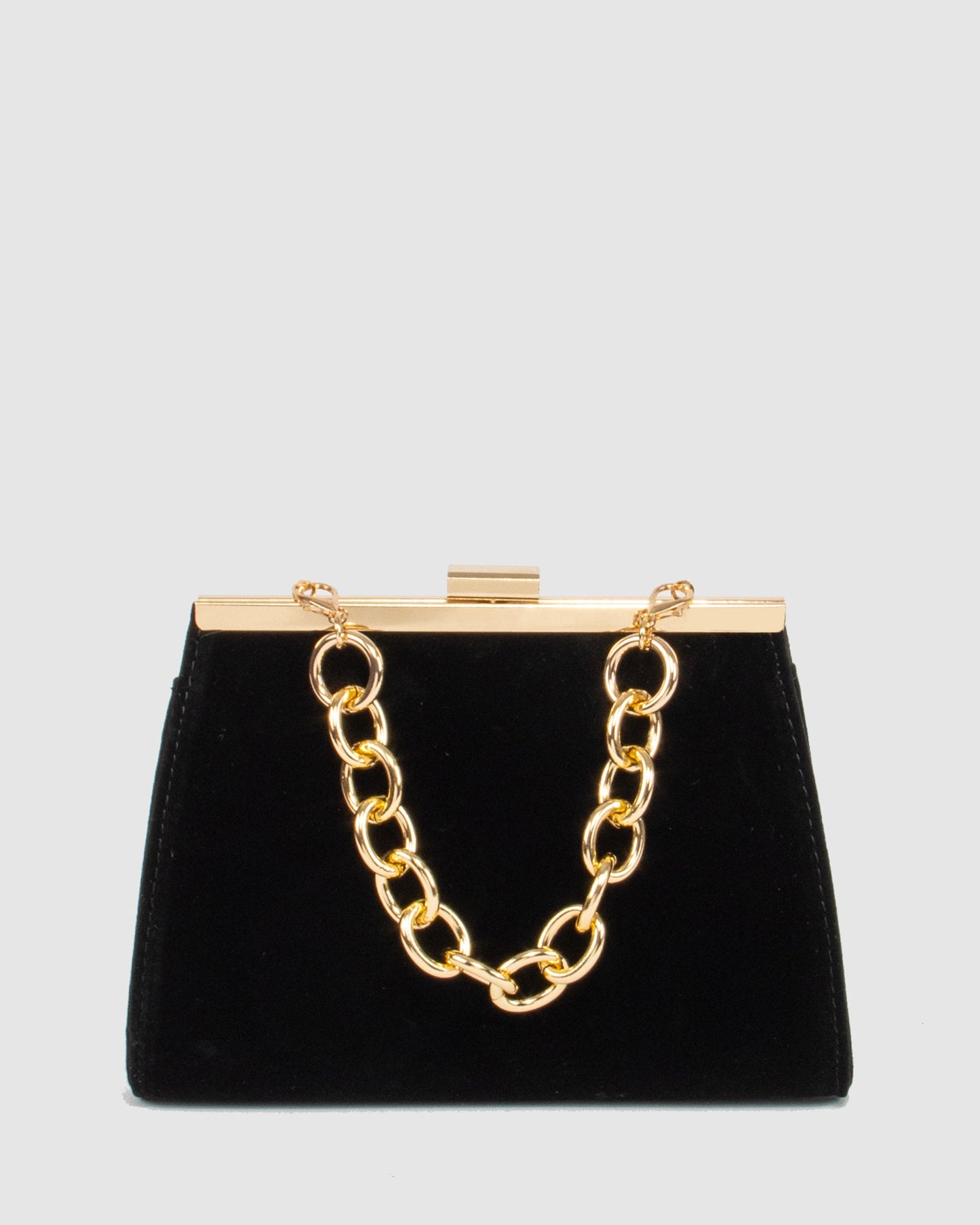 Colette by Colette Hayman Crystal Top Handle Bag (Black)