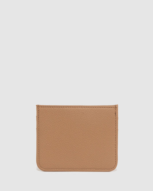 Image of Bags. Productname: Colette Caramel Chiara Card Purse in Caramel colour by brand - Colette