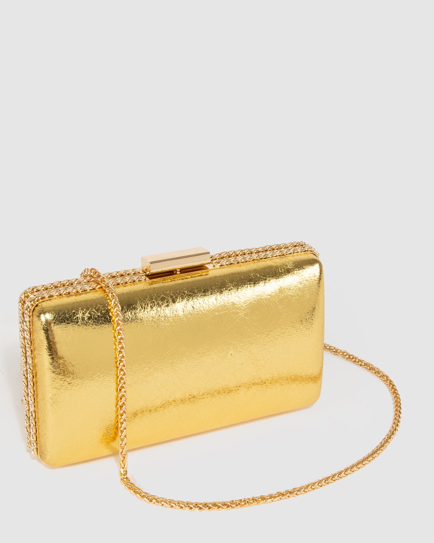 Colette by Colette Hayman Steph Chain Clutch (Gold)