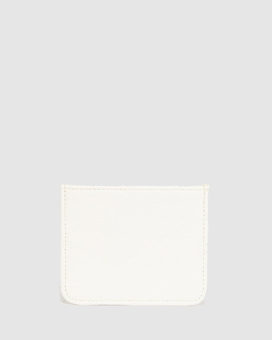 Image of Bags. Productname: Colette White Chiara Card Purse in White colour by brand - Colette