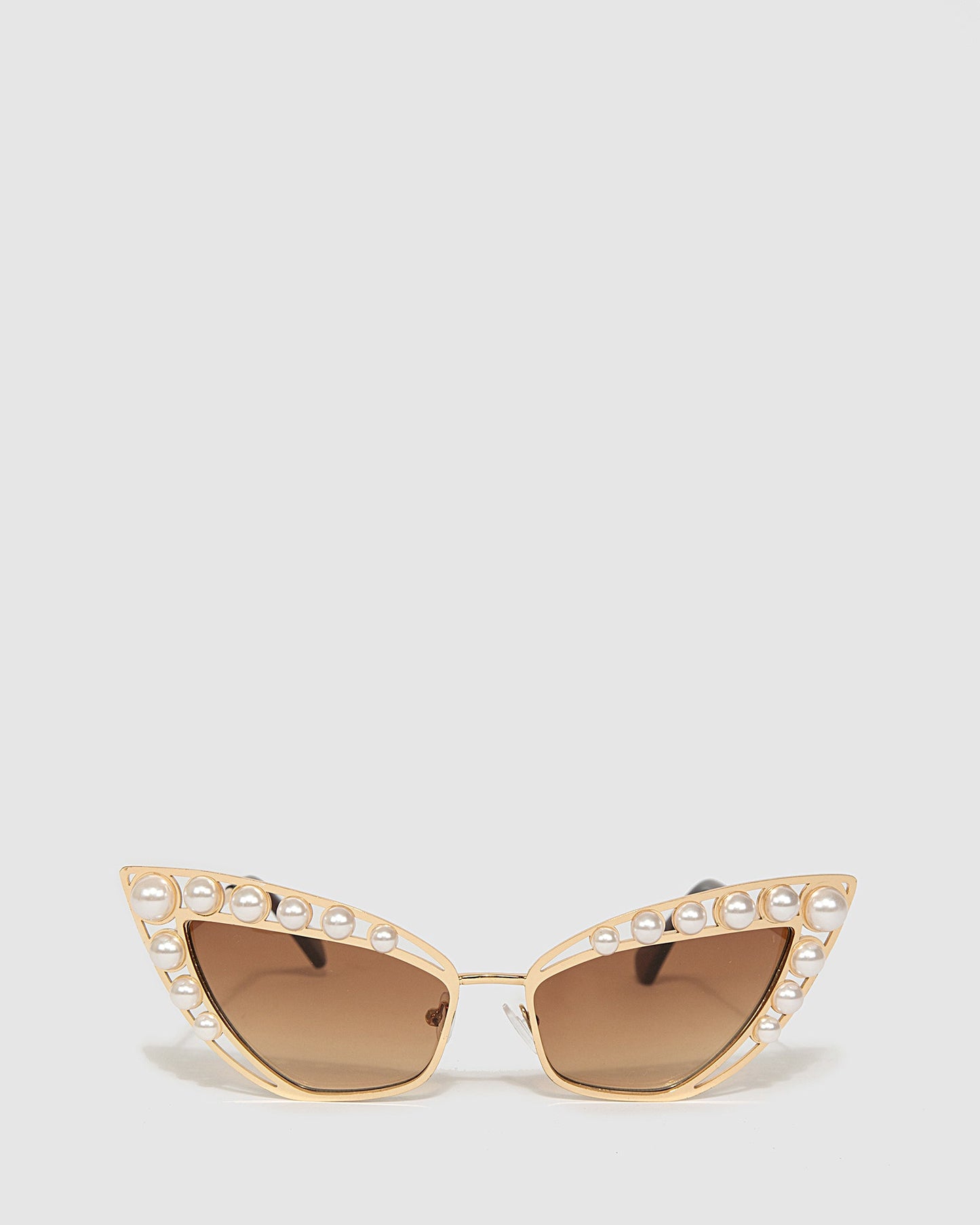 Colette by Colette Hayman Cat Eye Sunglasses (Pearl)