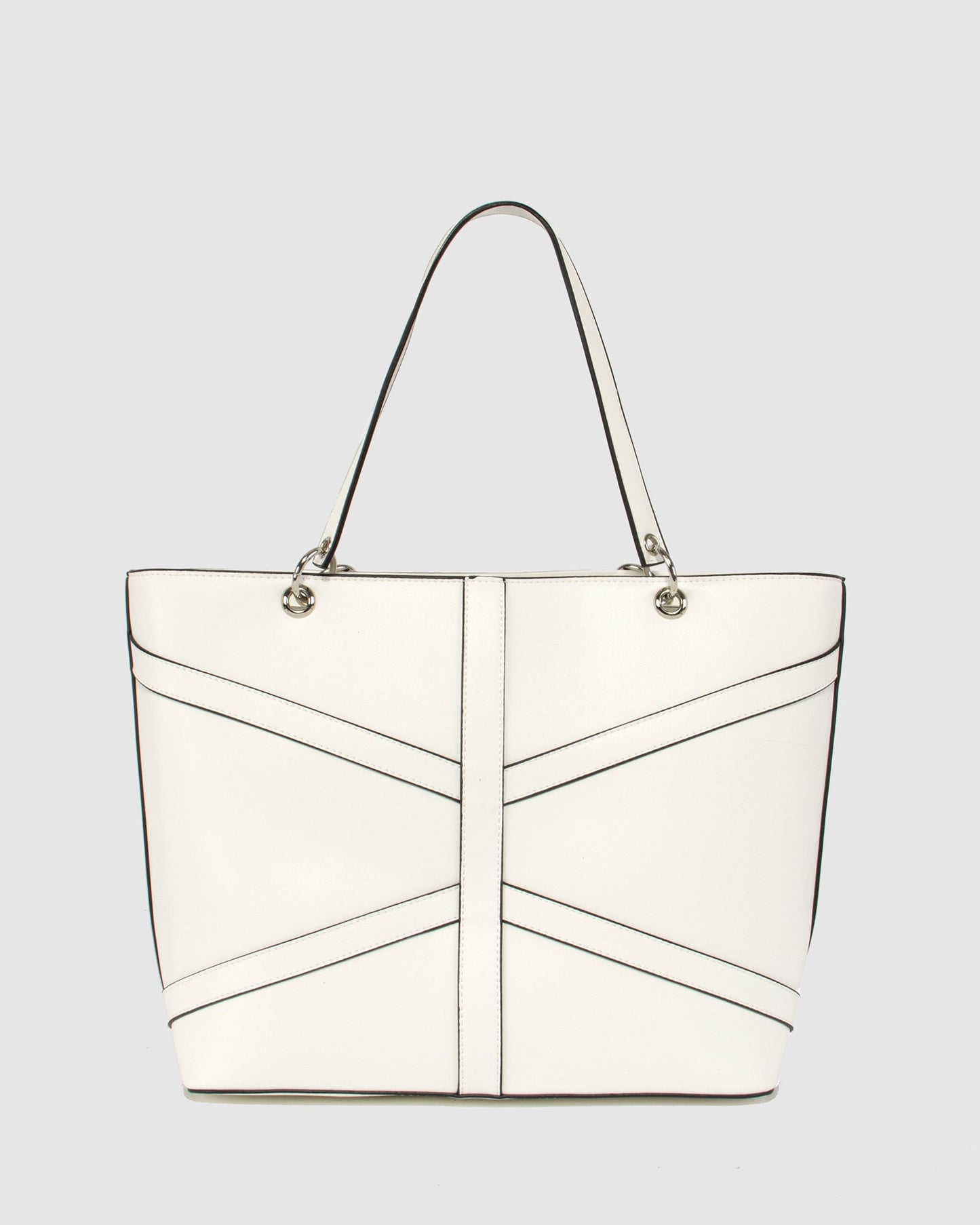 Colette by Colette Hayman Erica Ltd Edt Panelled Tote (White)