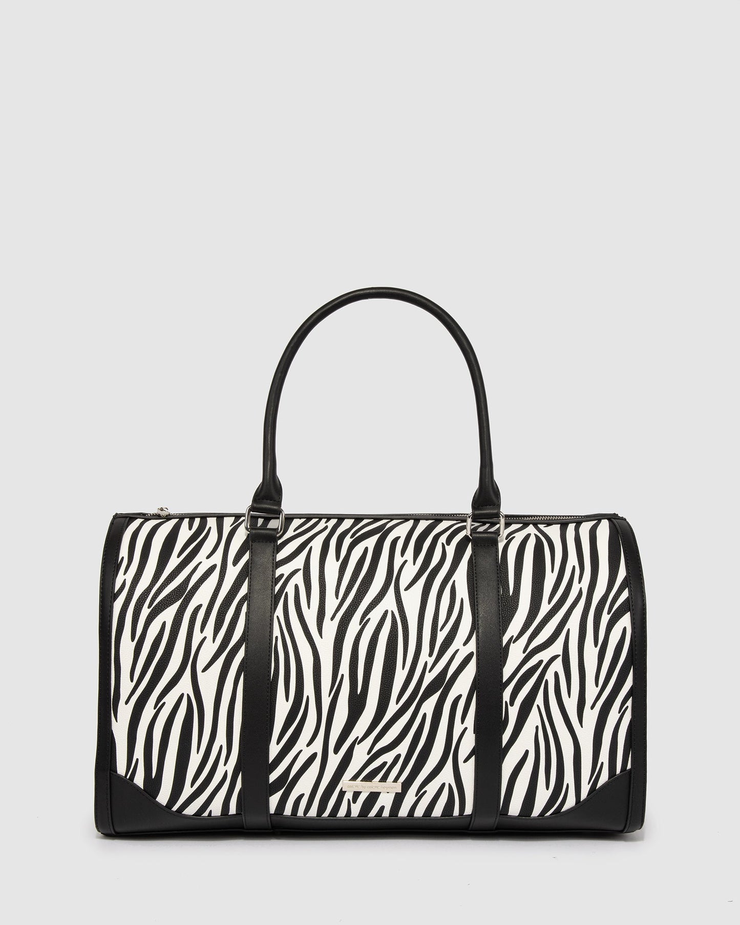GROUP48 Adeline Strap Weekender (Zebra)