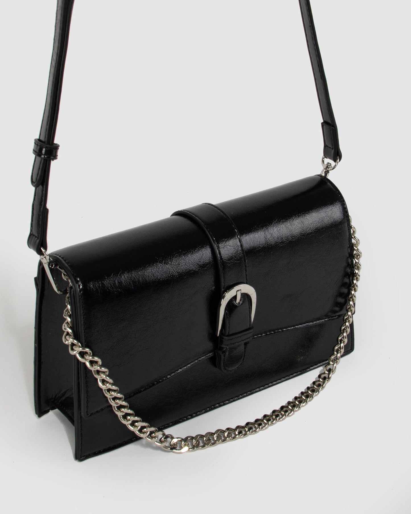 Colette by Colette Hayman Alana Chain Shoulder (Black)
