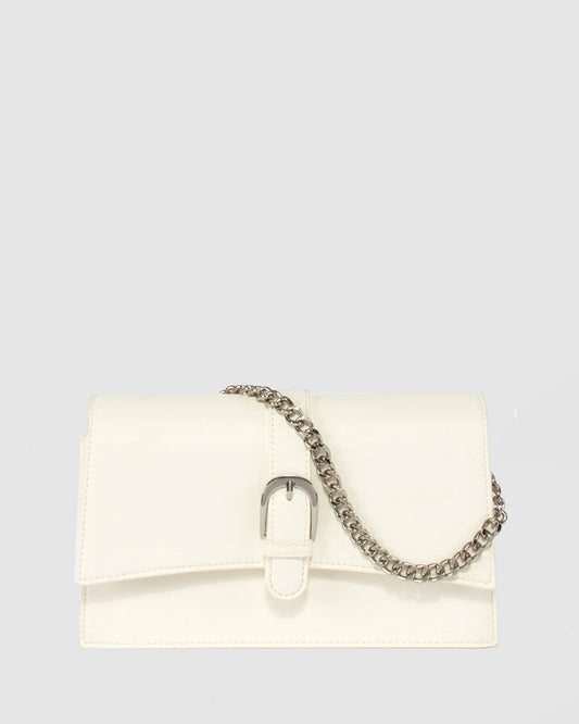 Colette Alana Chain Shoulder (White)