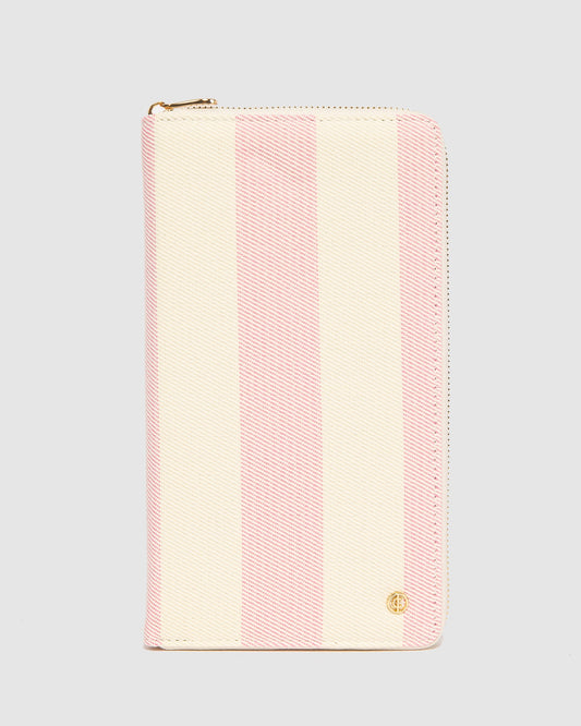 Colette Kenzie Multi Passport Travel Wallet (Pink)
