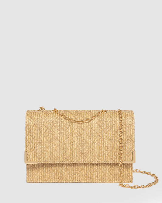 Colette Lauren Hardware Crossbody (Natural)