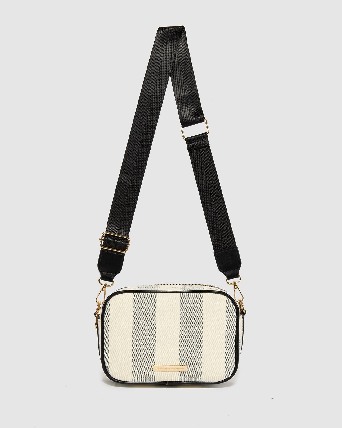 Colette by Colette Hayman Selina Canvas Crossbody (Black)
