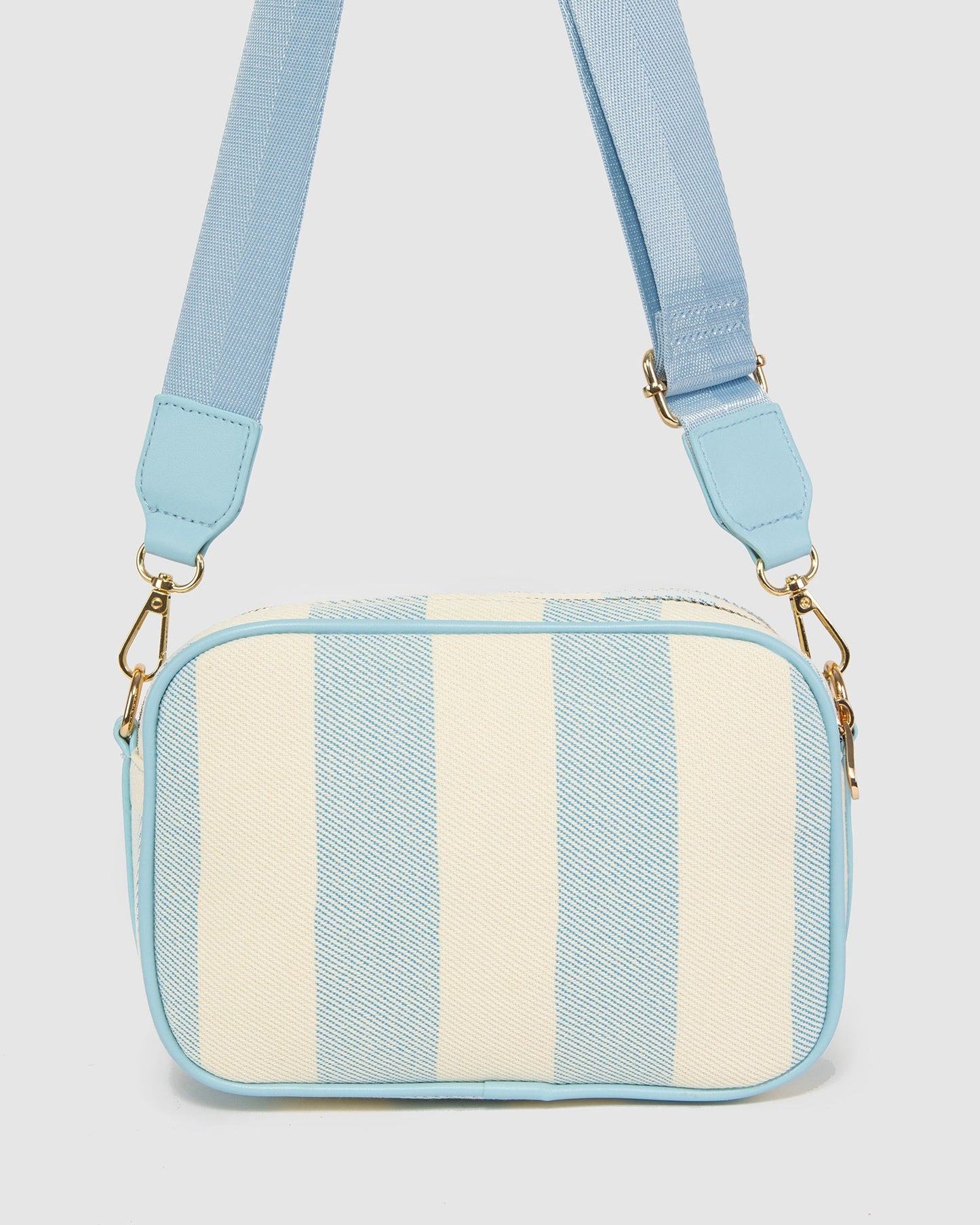 GROUP48 Selina Canvas Crossbody (Blue)