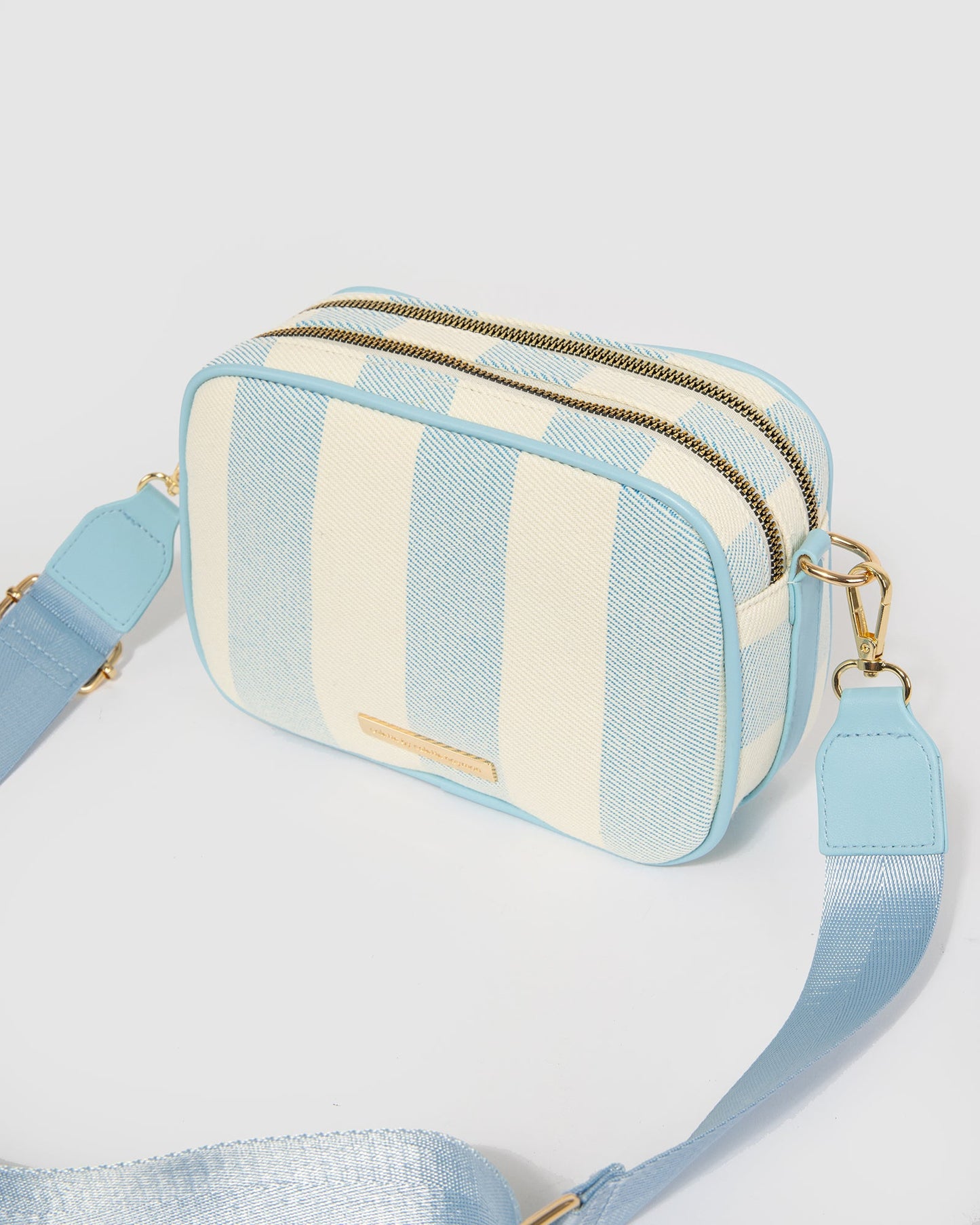 GROUP48 Selina Canvas Crossbody (Blue)