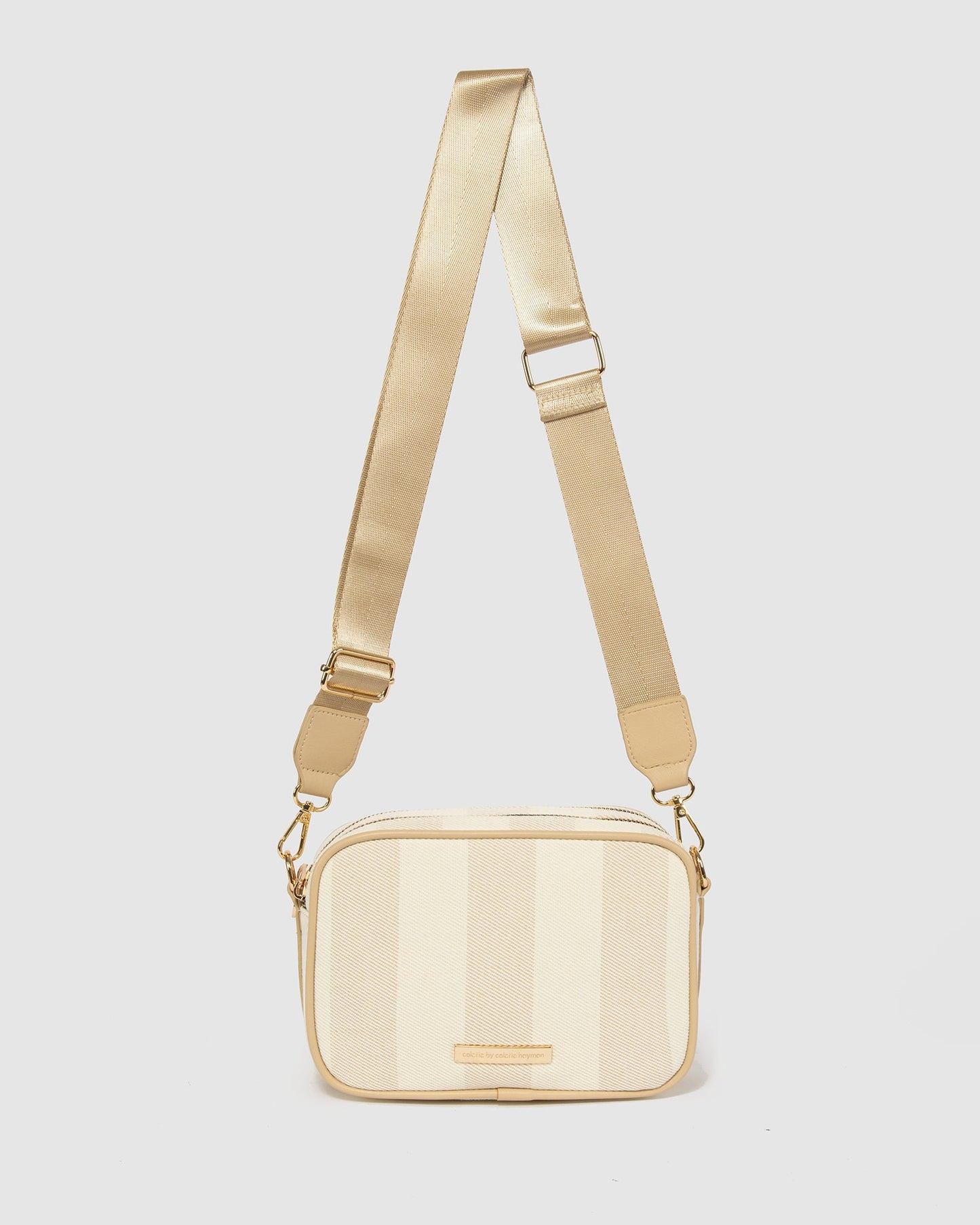 GROUP48 Selina Canvas Crossbody (Natural)