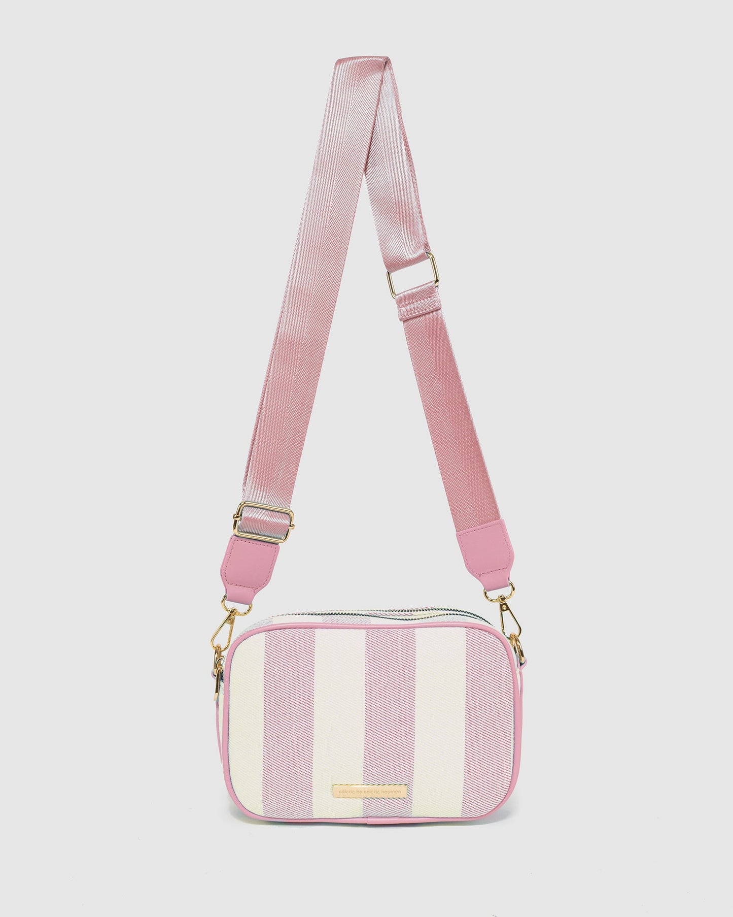 GROUP48 Selina Canvas Crossbody (Pink)