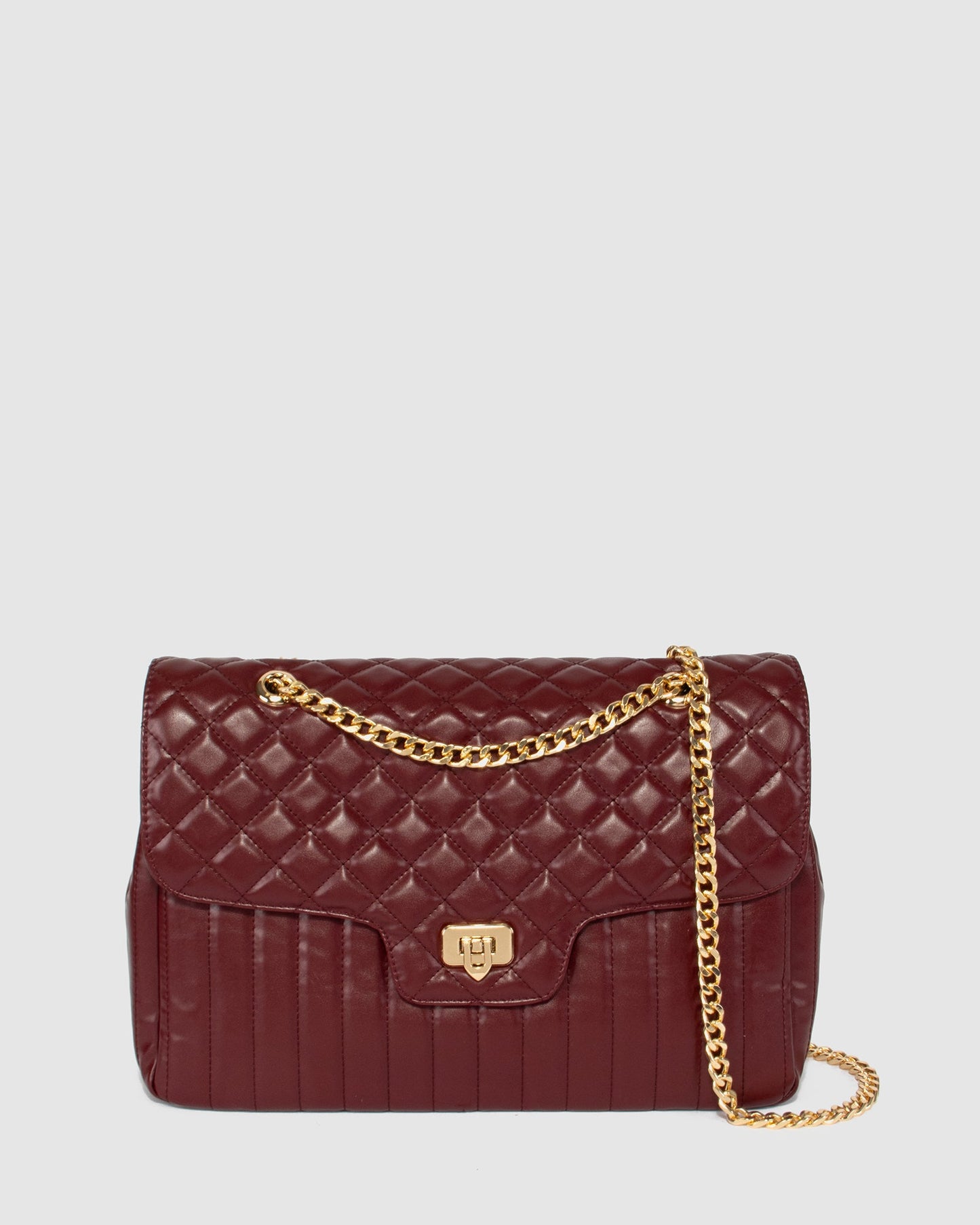 Colette by Colette Hayman Gina Quilt Crossbody (Berry)