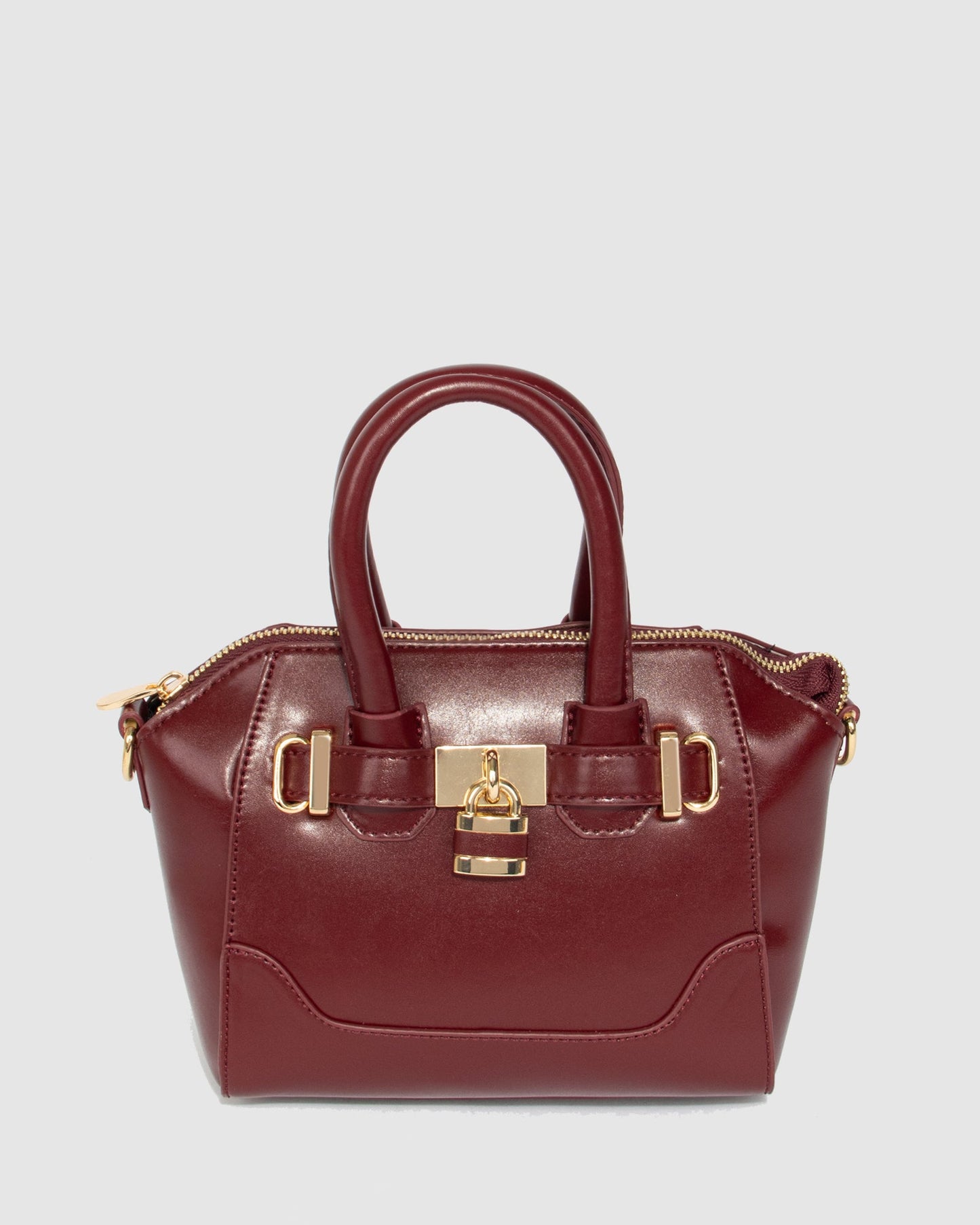 Colette by Colette Hayman Frankie Lock Tote Bag (Berry)