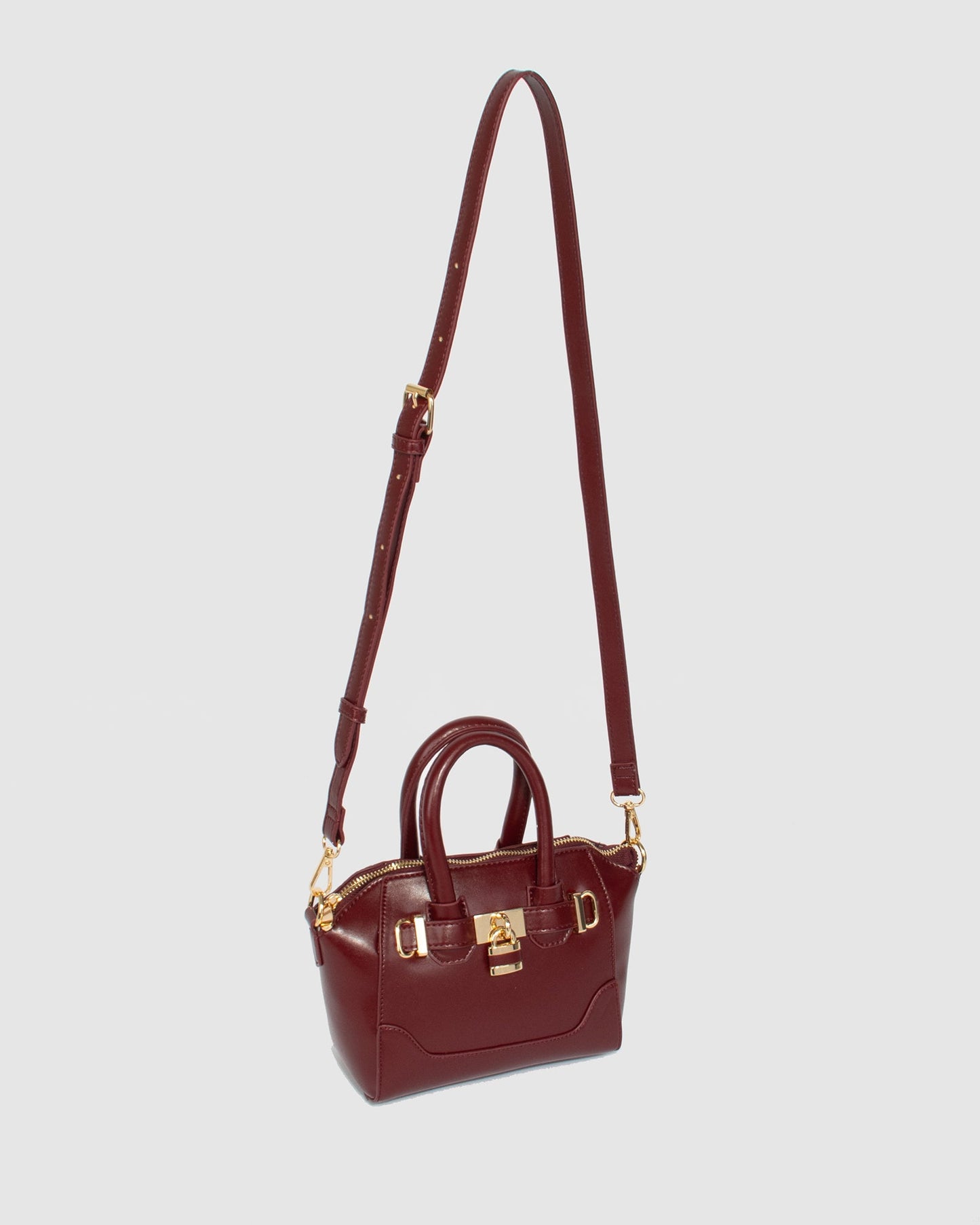 Colette by Colette Hayman Frankie Lock Tote Bag (Berry)