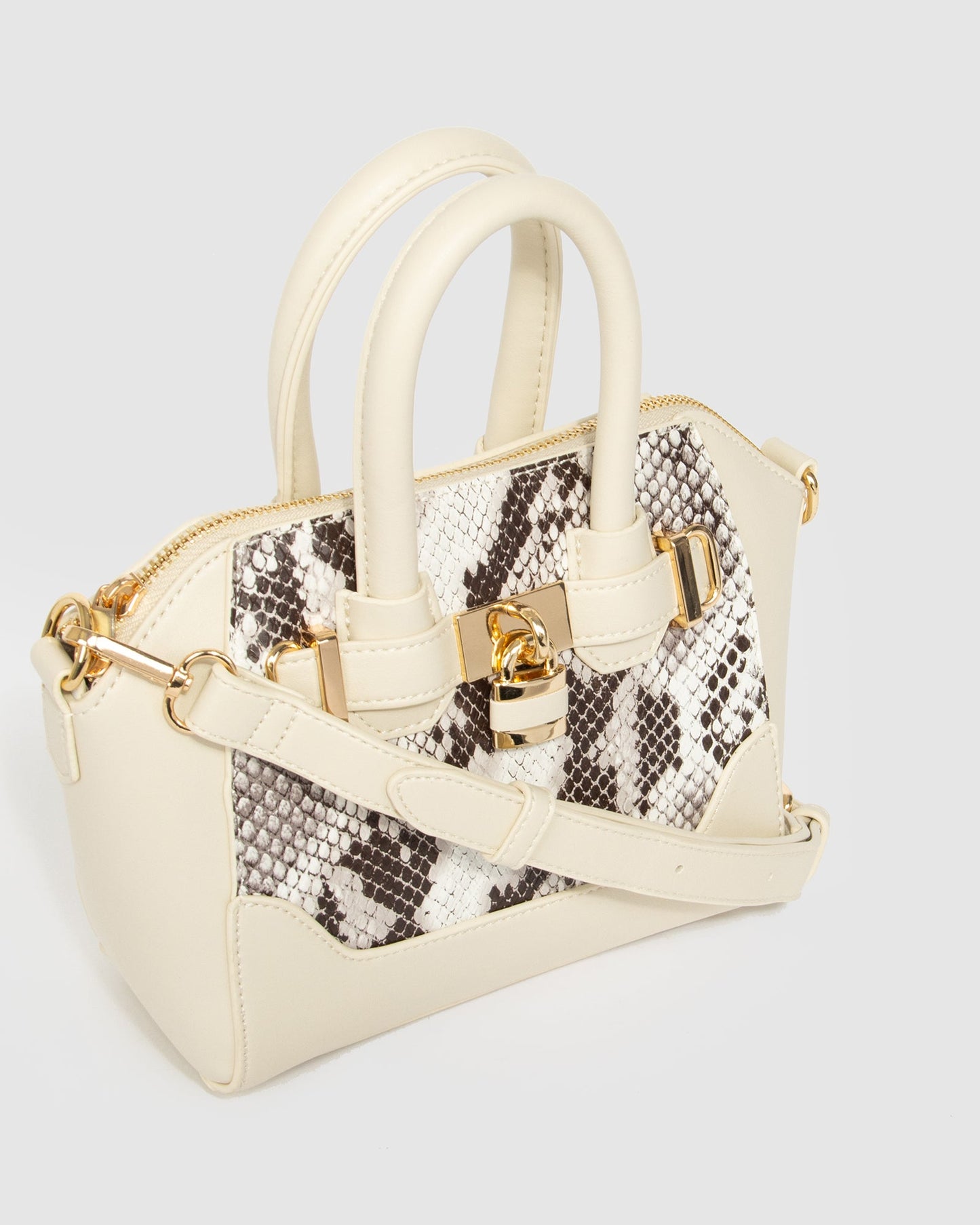 Colette by Colette Hayman Python Frankie Lock Tote Bag (Print)