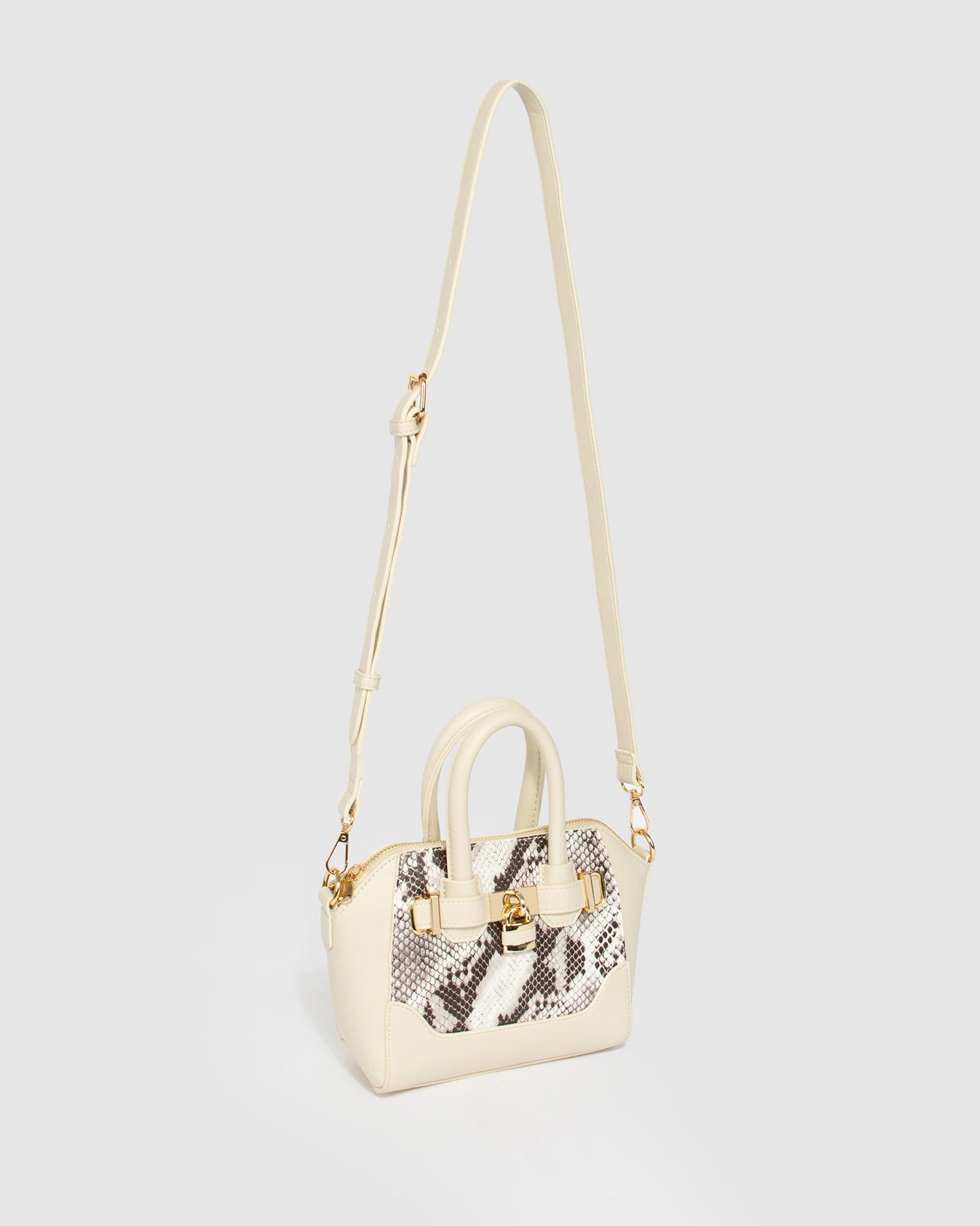 Colette by Colette Hayman Python Frankie Lock Tote Bag (Print)