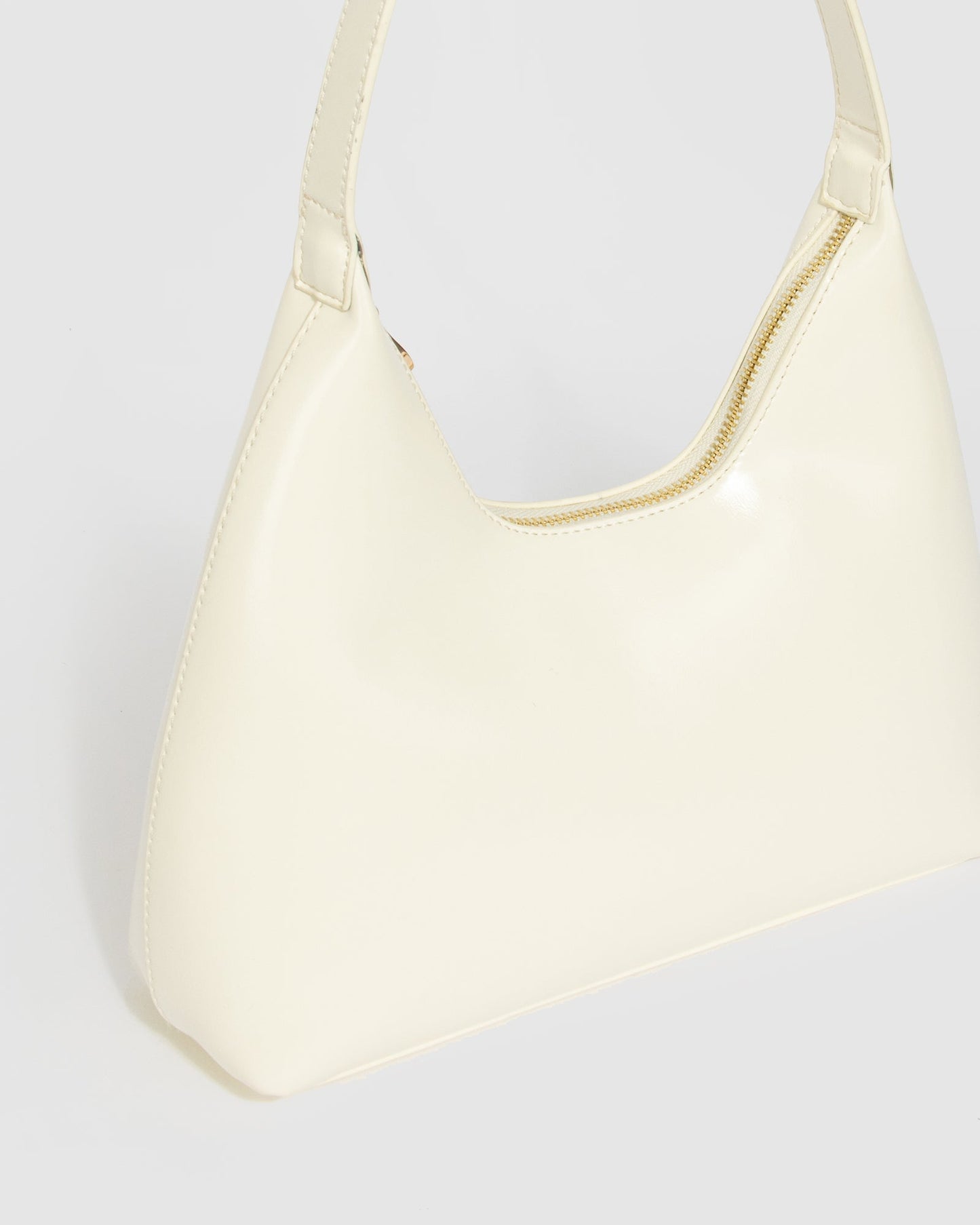 Colette by Colette Hayman Keiley Scoop Shoulder Bag (Ivory)