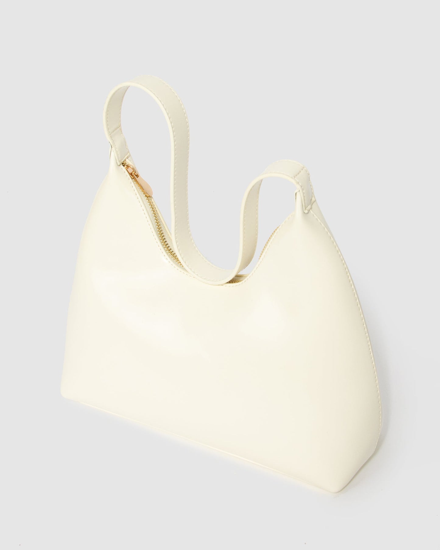 Colette by Colette Hayman Keiley Scoop Shoulder Bag (Ivory)