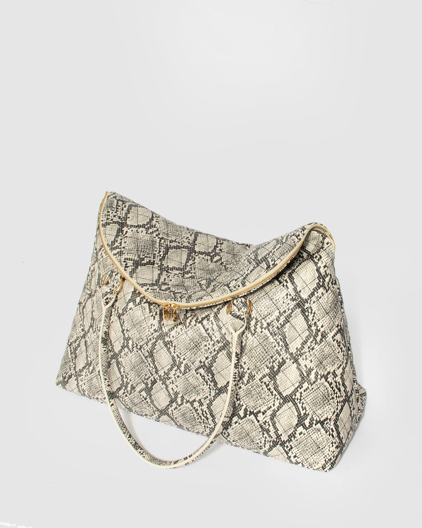 GROUP48 Python Ailiey Quilted Zip Top Weekender Bag (Print)