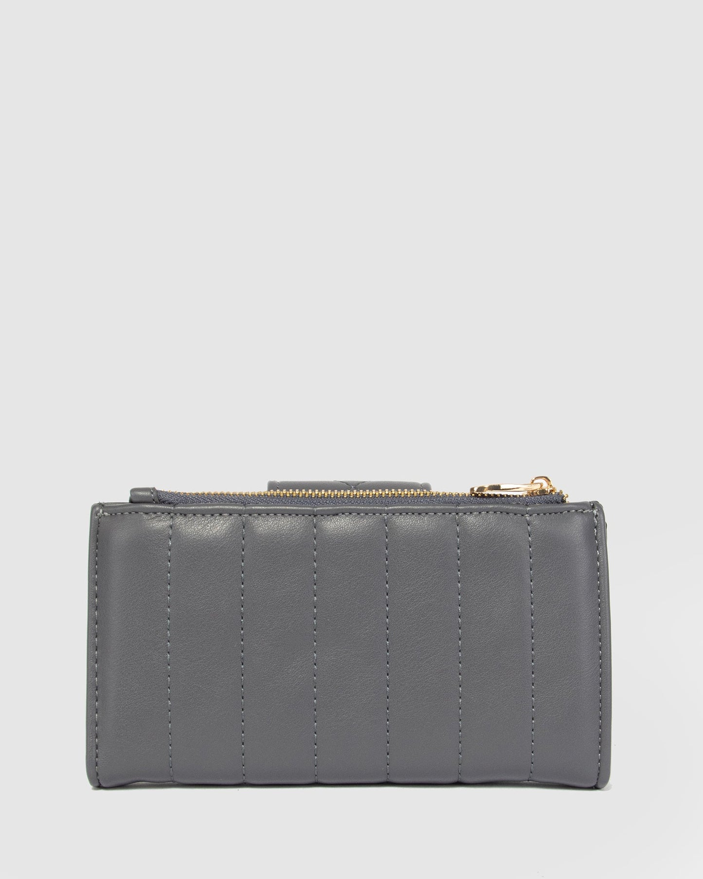 Colette by Colette Hayman Greta Quilt Wallet (Grey)
