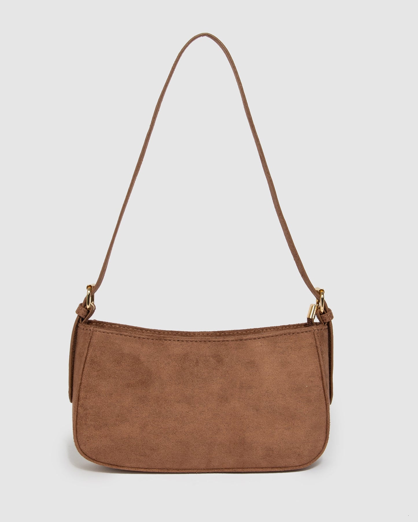 Colette by Colette Hayman Frankie Buckle Strap Shoulder Bag (Brown)