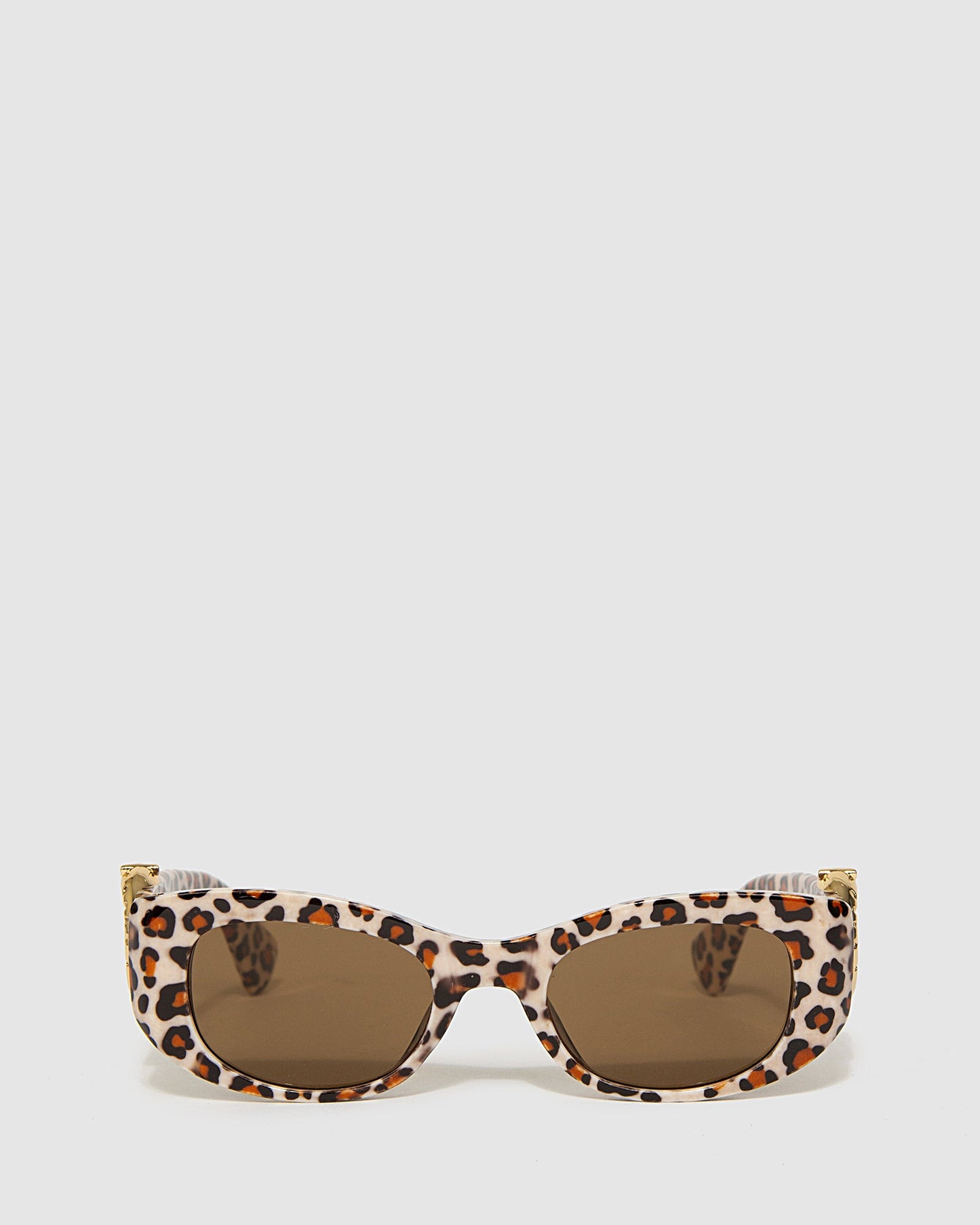 Colette by Colette Hayman Leopard Frame Sunglasses (Print)