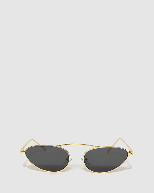 Colette & Black Cat Eye Sunglasses (Gold)