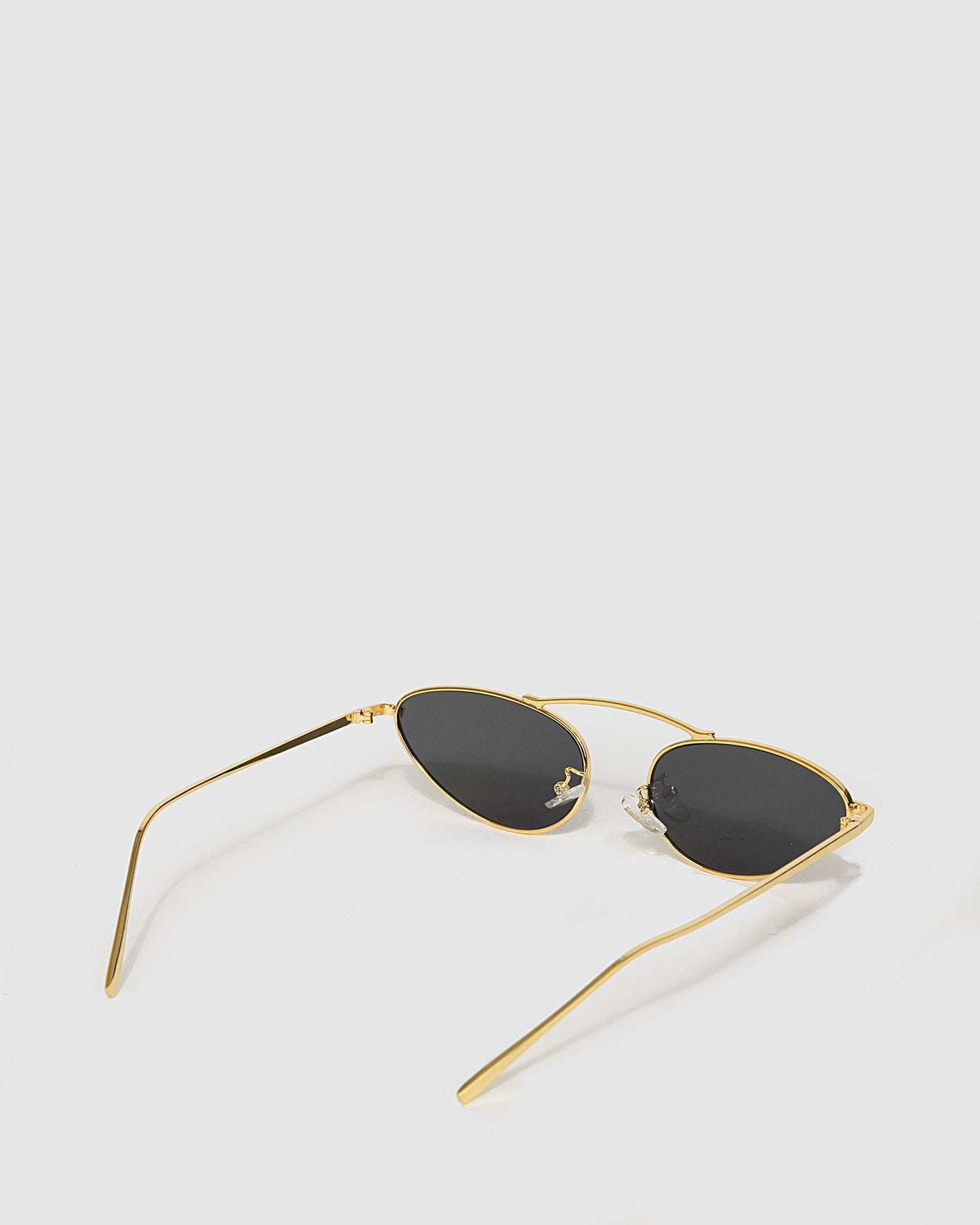 Colette & Black Cat Eye Sunglasses (Gold)